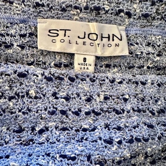 St. John Collection jacket size 10 skirt size 8 EUC - Picture 5 of 7